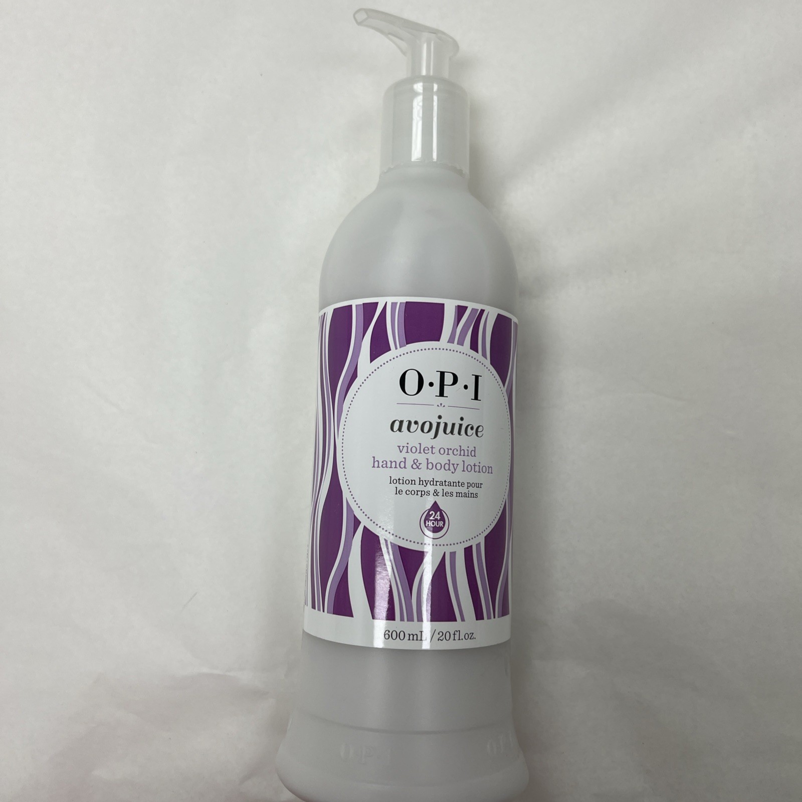 NEW OPI Avojuice Violet Orchid Hand & Body Lotion 20 fl oz /600 mL O.P.I.