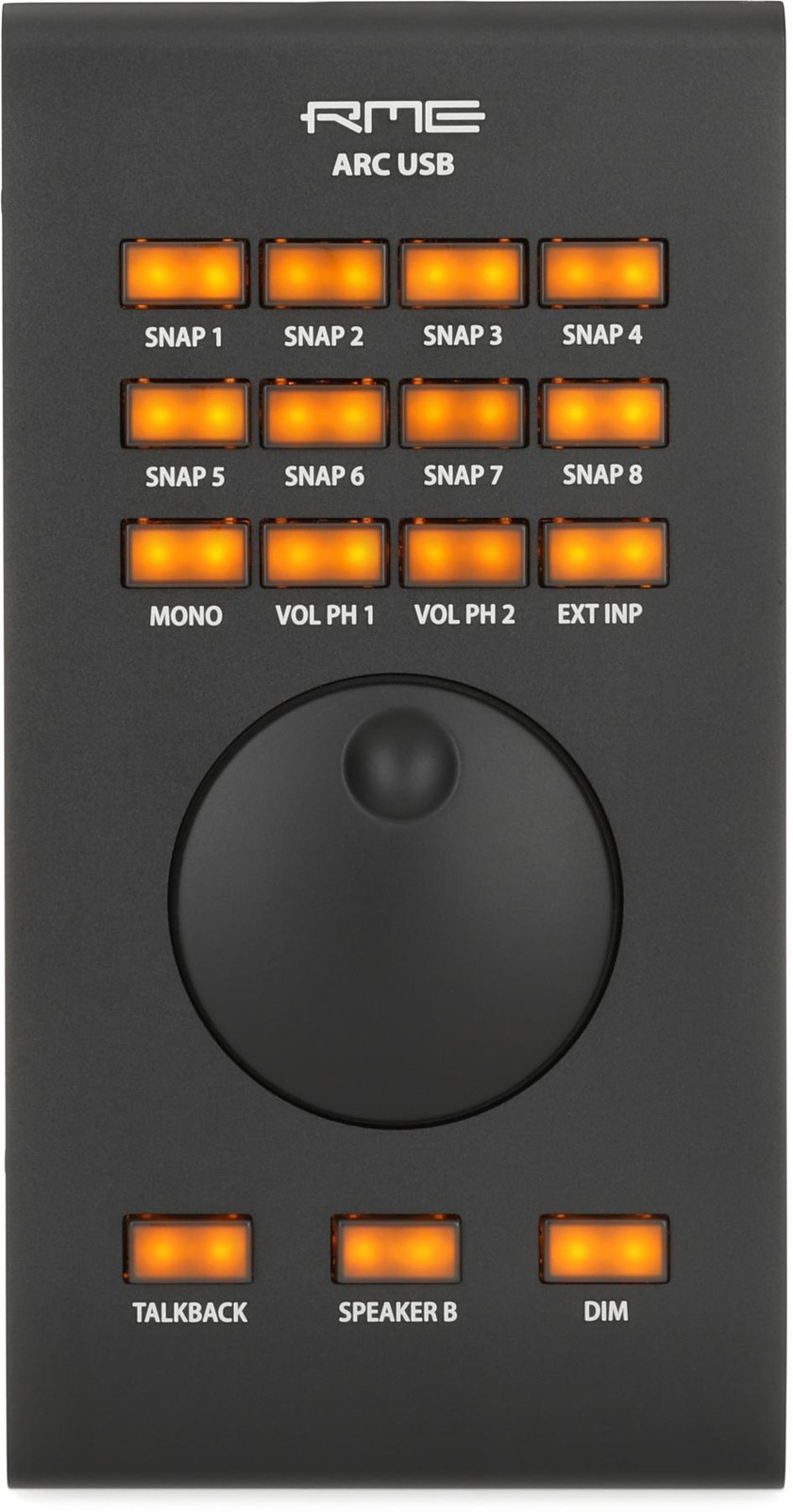 RME ARC USB Advanced Remote Control - Black