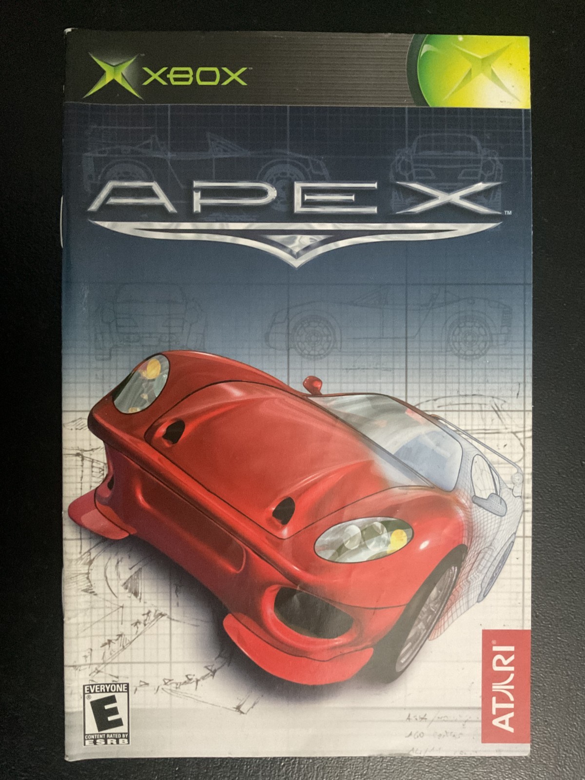Apex Microsoft XBOX Instruction Manual Only