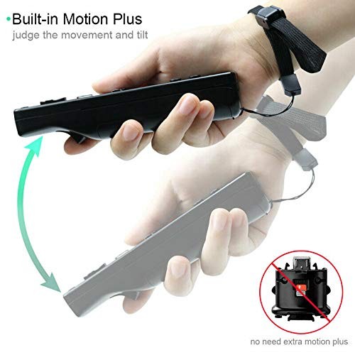 ChamZA Built-in Motion Plus 2 in 1 Wireless Remote Controller Gamepad for Wii/Wi