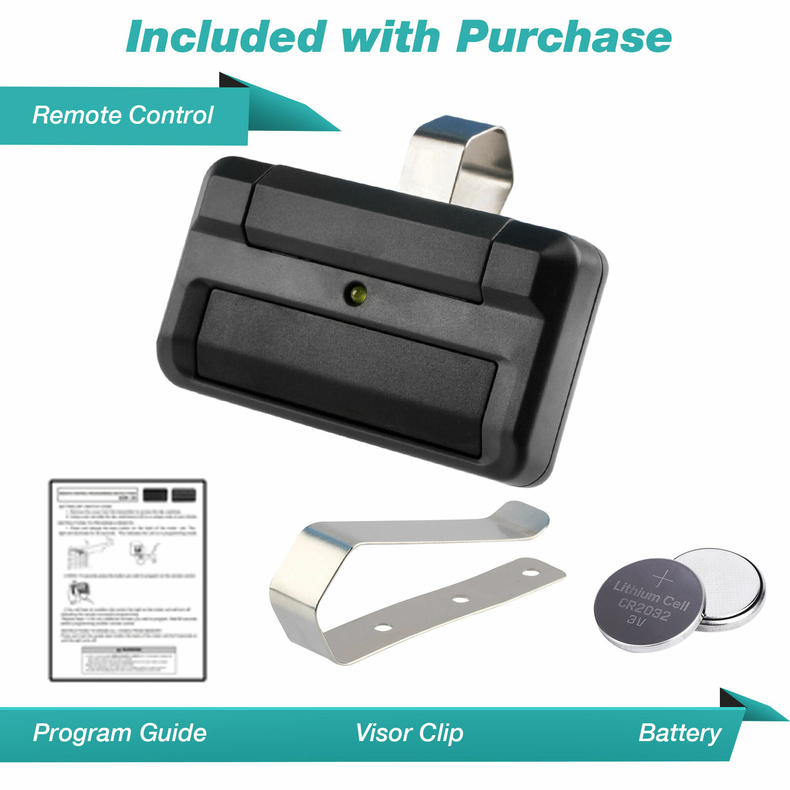 For 811LM Liftmaster Garage Door Gate Opener Remote Control Dip Switch Program