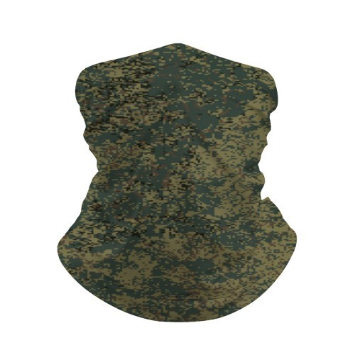 Russian EMR Digital Flora Woodland Bright Camouflage Neck Gaiter
