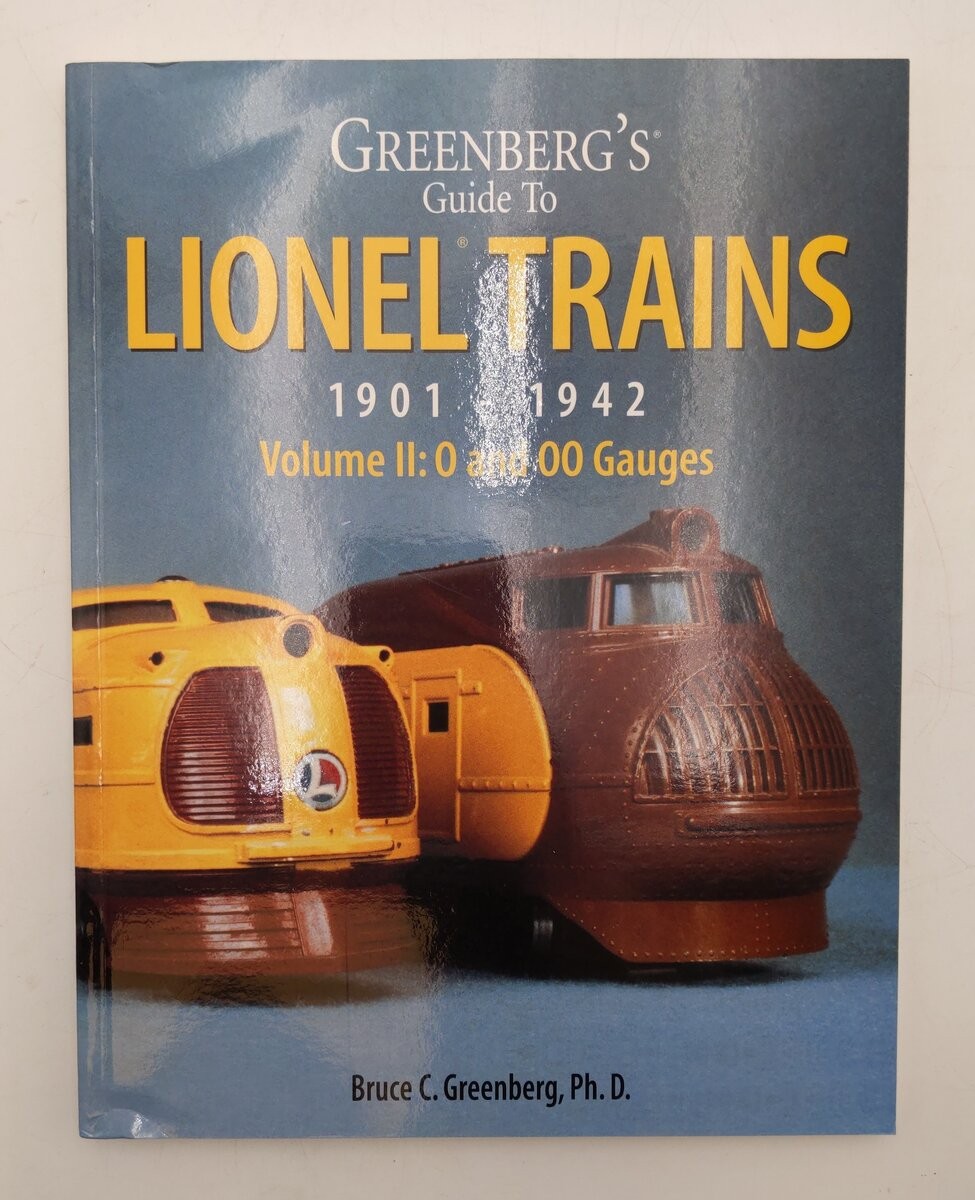 Greenberg's Guide to Lionel Trains 1901-42 Vol.2 Paperback Bruce C Greenberg PhD