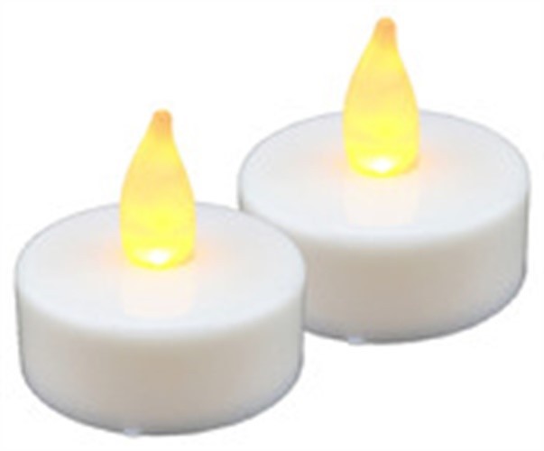 Shawshank 702262 Magic Seasons White LED Tea Light 1.5 H in. (Pack of 24)