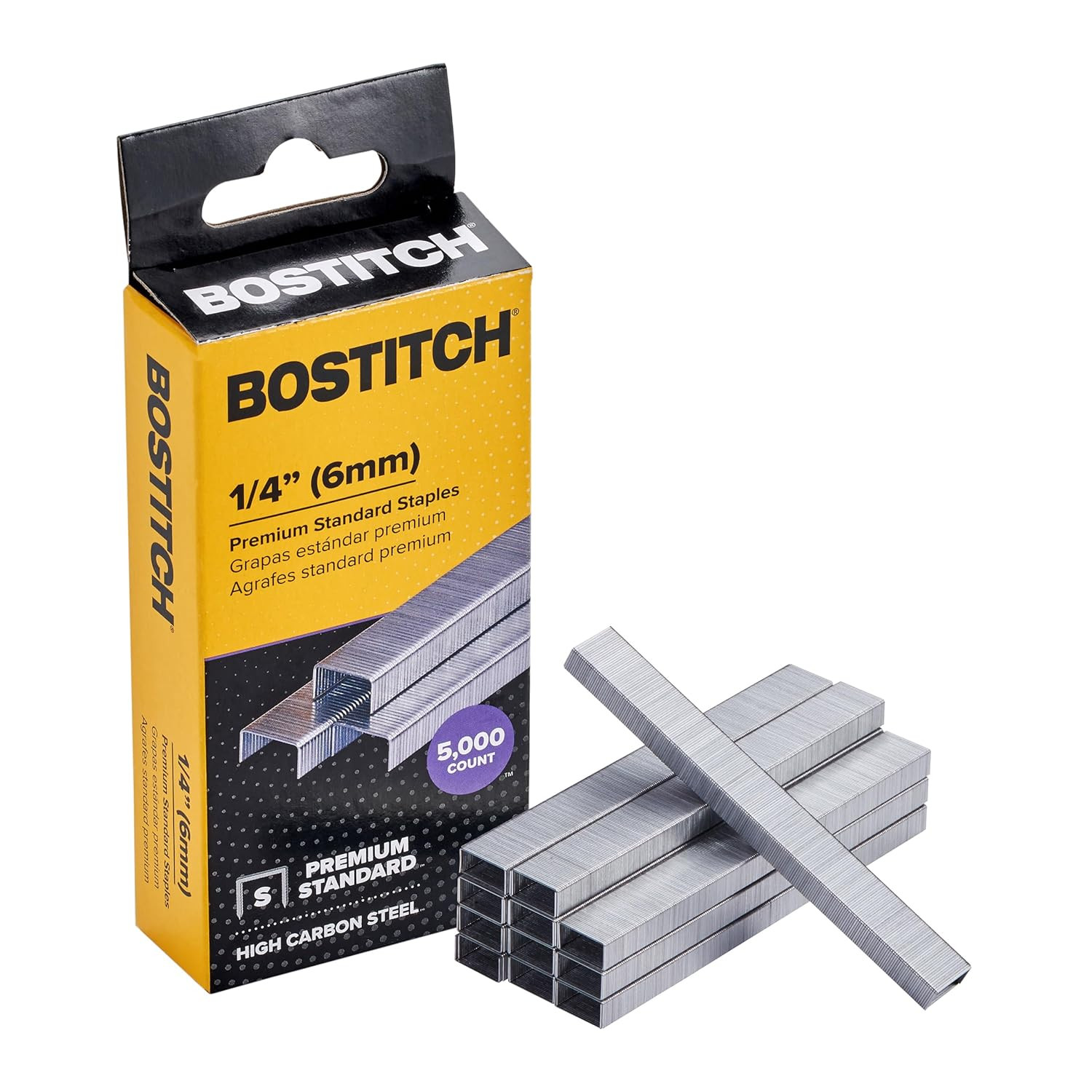 Office  SBS1914CP Standard Staples, 1/4" Leg Length (Box of 5000)