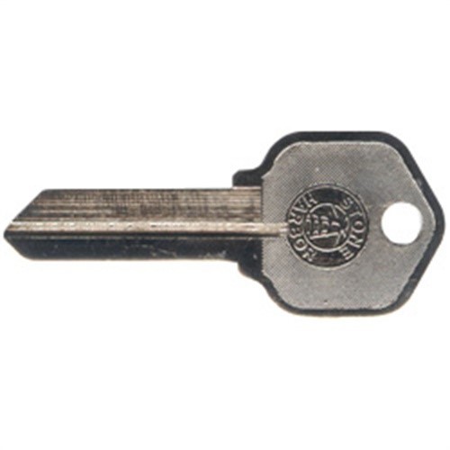 Key Blank, 5-Pin KW Keyway with Logo by Stone Harbor Hardware