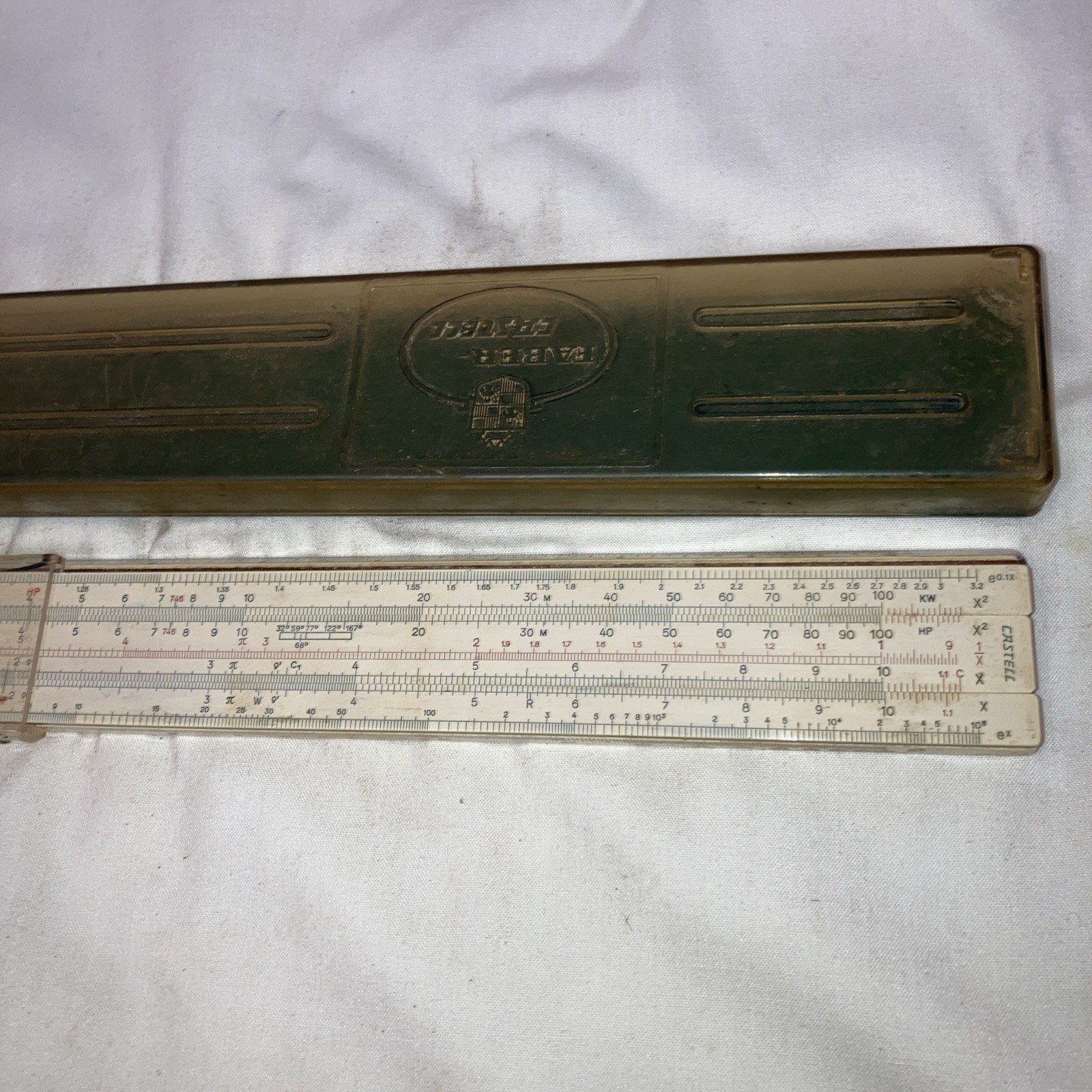 Faber-Castell 1 / 98 Slide rule in case