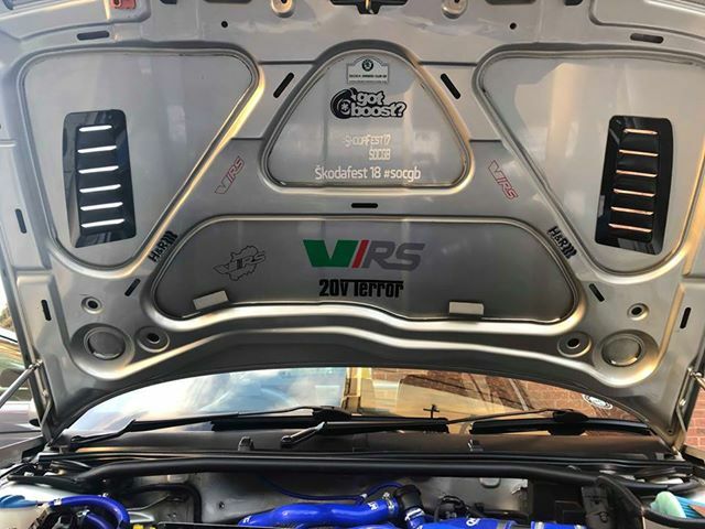 RS FOCUS BONNET VENT UNDERBONNET TRIM PLATES