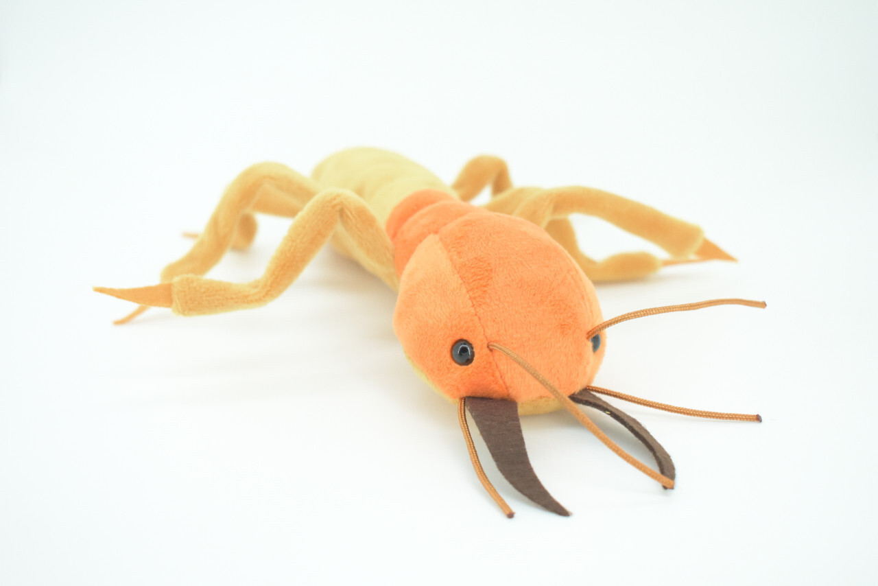 Plushy Termite Toy, Stuffed Bug, Plush Insect, Soft, Gag Gift, 10" GM05 B108