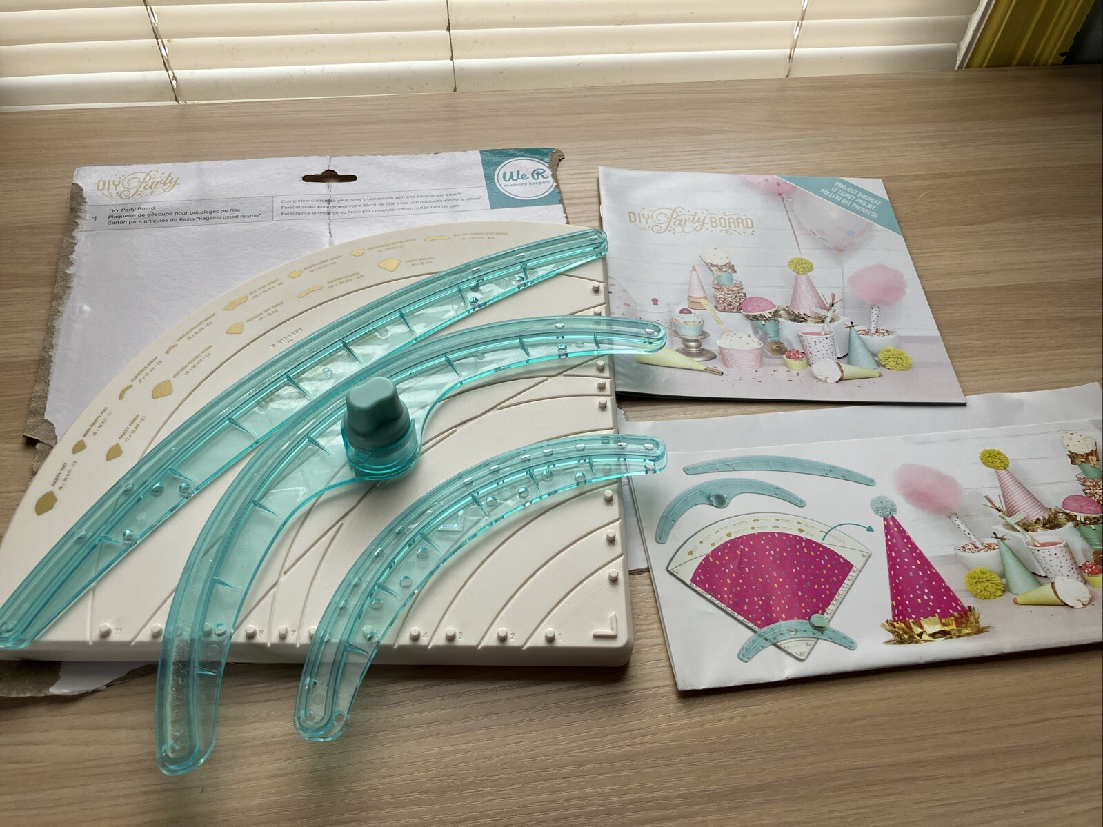 DIY -  Party Punch Board - We R Memory Keepers - Make Hats, Cupcake Wraps, Plus!