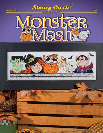 Monster Mash LFT663 by Stoney Creek LFT633 cross stitch pattern