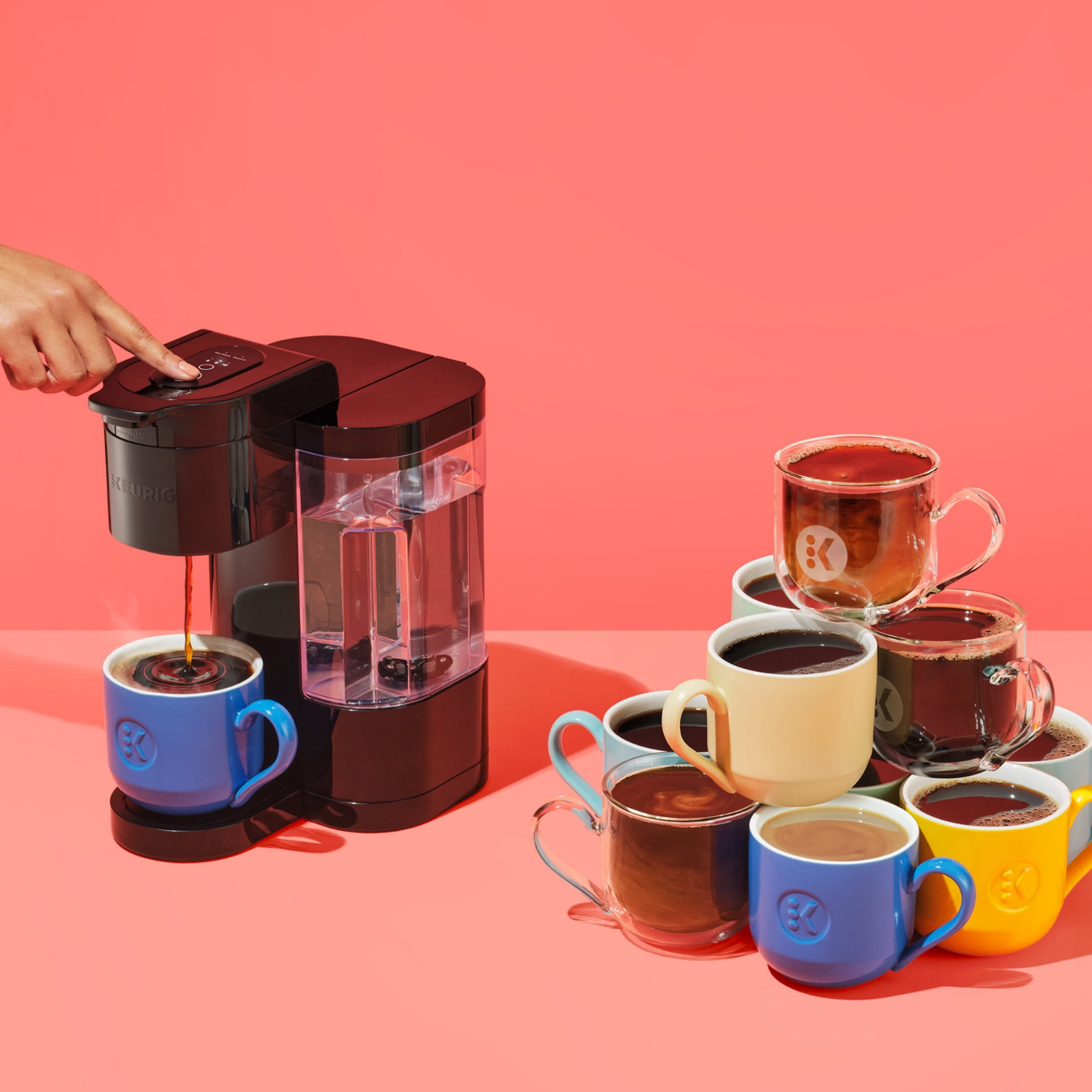 Keurig K-Express Essentials Black Single-Serve K-Cup Pod Coffee Maker, Free Ship