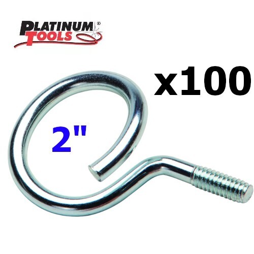 OPEN BOX 100 Bundle 2" ID Bridle Rings 10x24
