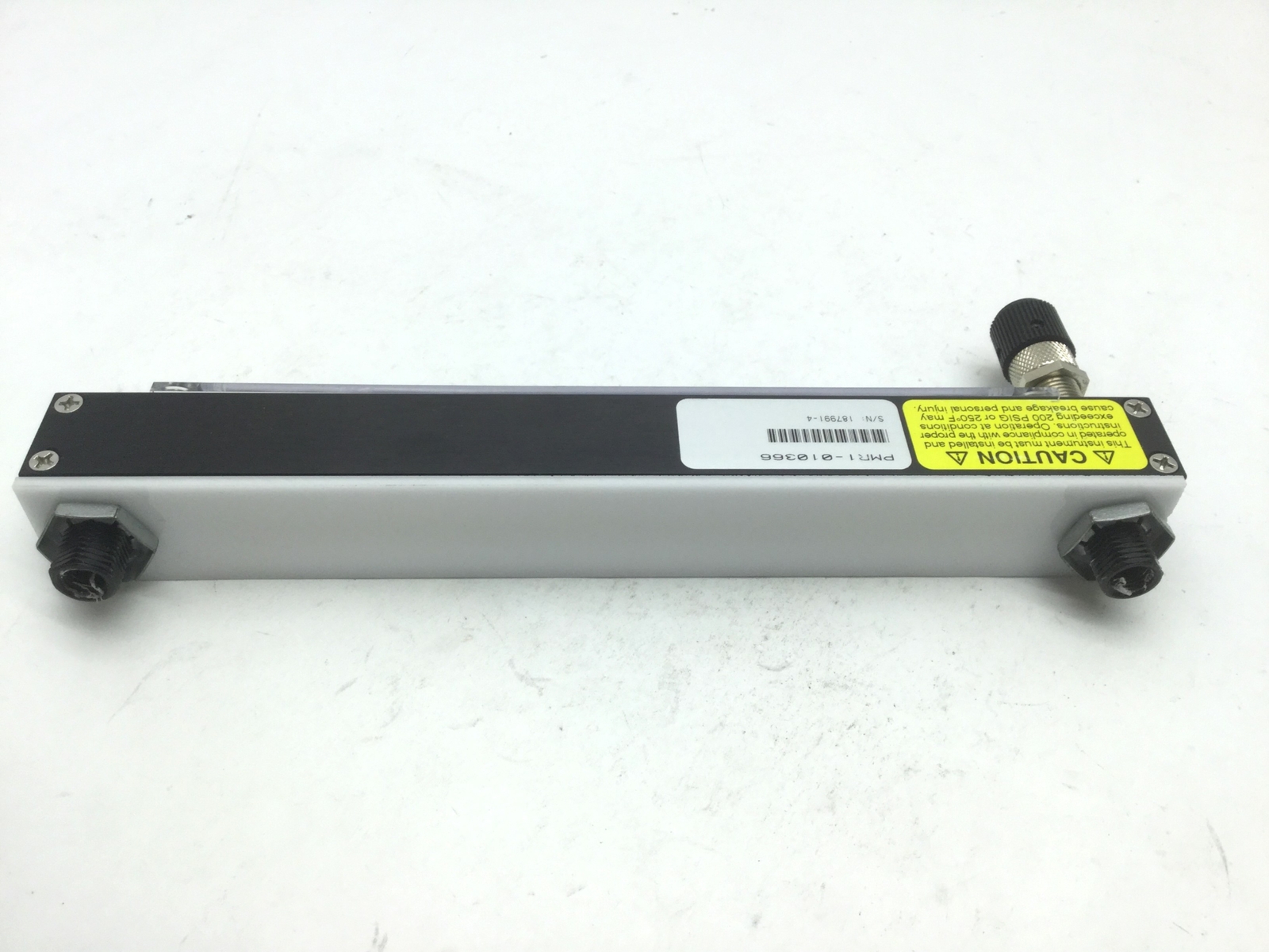 Cole-Parmer PMR1-010366 Masterflex Variable Area Panel Flowmeter W/ Valve, 150mm
