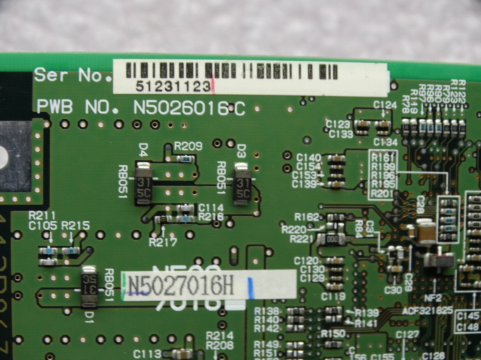 Fujifilm GPA22 113C967233E Board