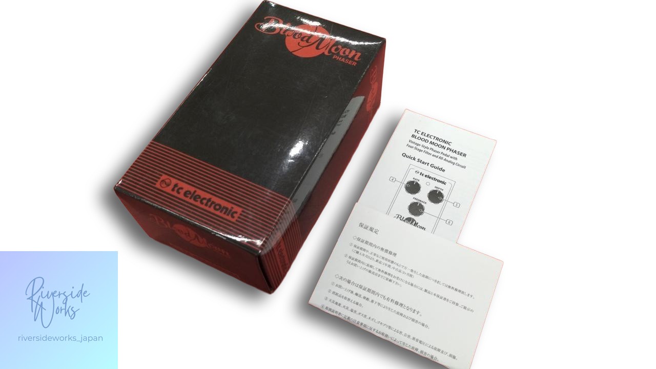 TC ELECTRONIC Blood Moon Phaser Guitar Effects Pedal JP