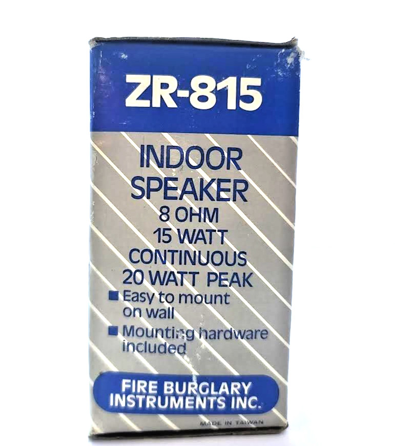 💥FBII ZR-815 Indoor Speaker ZR815 NEW💥