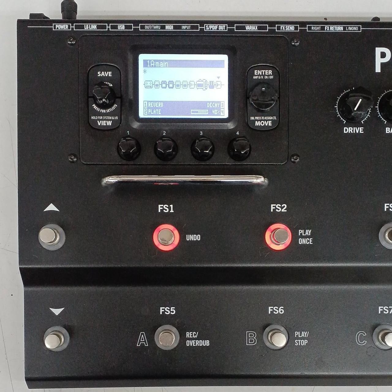 Line 6 POD HD500X Multi-Effects Guitar Processor Used