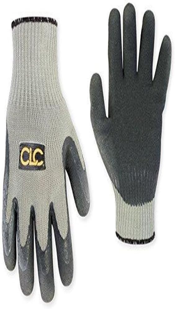CLC Custom Leathercraft 2034L Thermal Lined Latex Gripper Gloves, Large