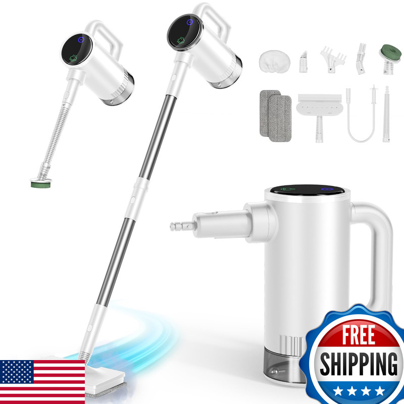 Fodfinu 11-In-1 Steam Mop - Detachable Handheld Steam Cleaner 380Ml Tank 260