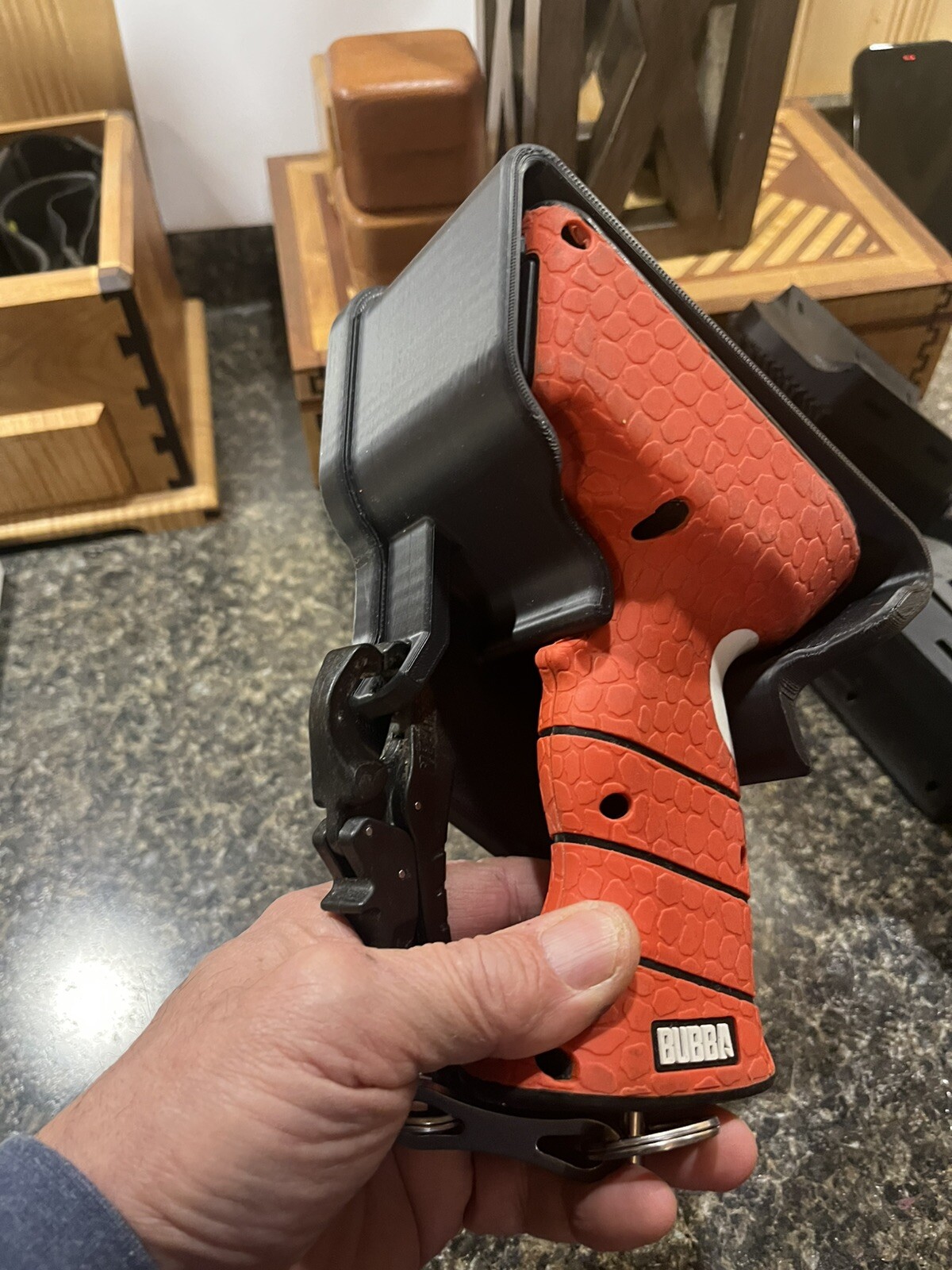 Bubba Smart Scale Holster Holds And Protects for easy access secure mounting