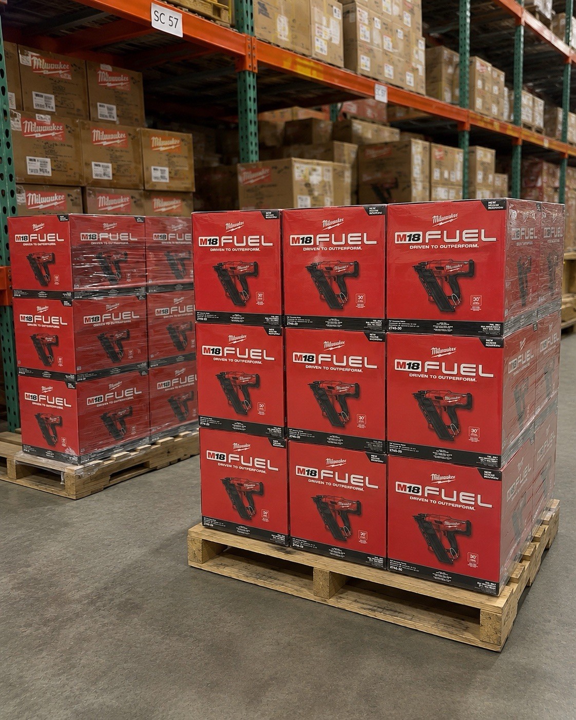 Genuine Milwaukee 2745-20 M18 FUEL 18V 30 Degree Lithium-Ion Framing Nailer New