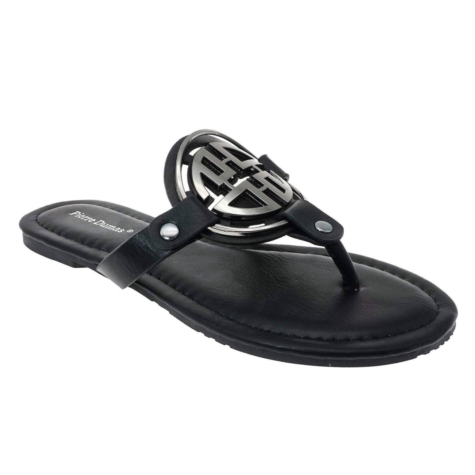 Limit-24 (21024) - Pierre Dumas Vegan Leather Flat Thong Sandal (Copy)