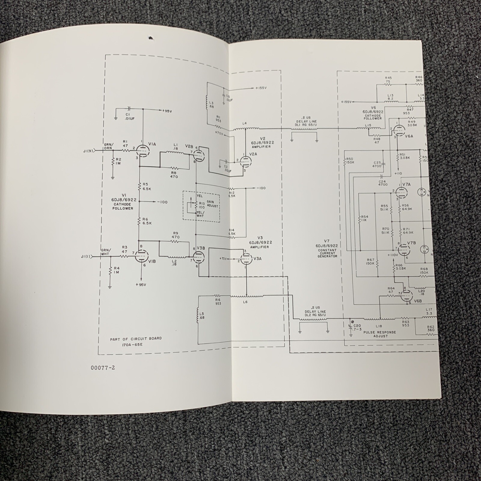 HP 170A ~ Oscilloscope ~ Operating and Servicing Manual