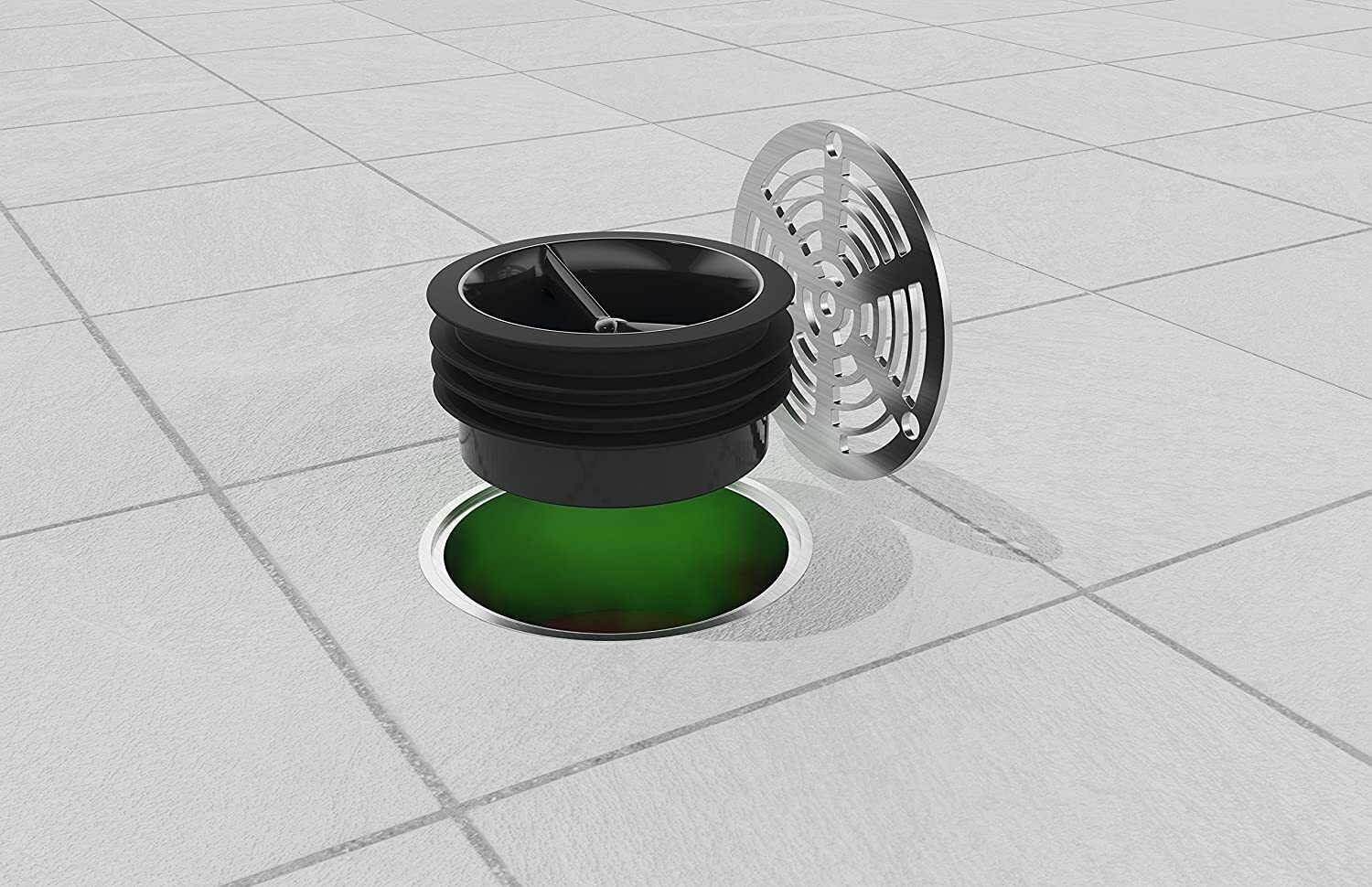 G Green Drain 4" Waterless Trap Seal