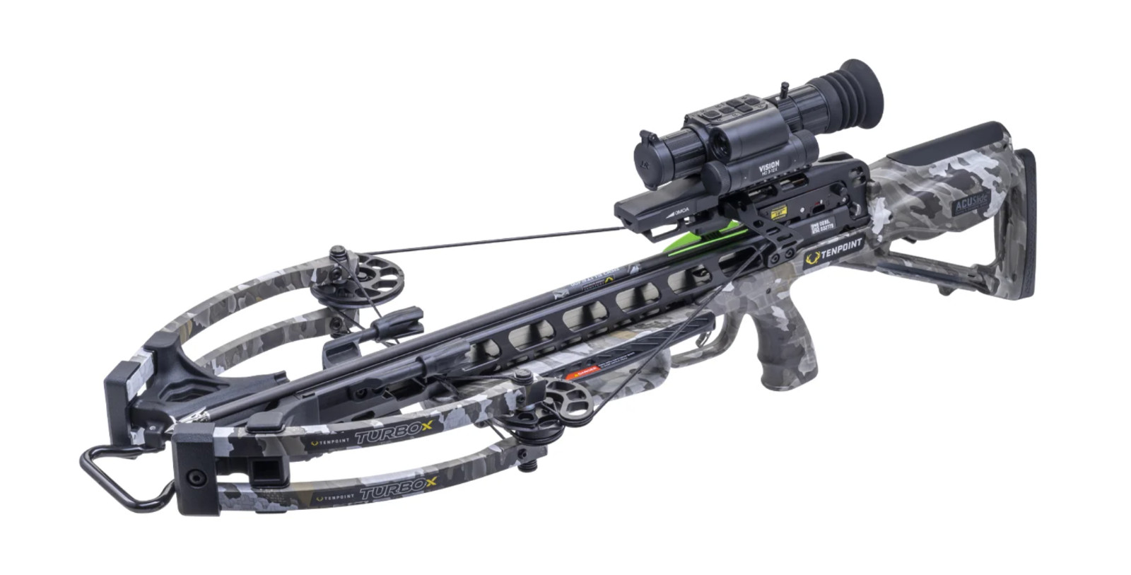TenPoint Turbo X Vision Crossbow Package ACUslide Vision Rangefinding Scope New