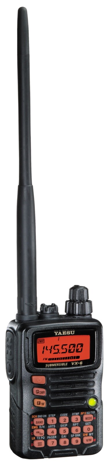 Yaesu VX-6R Tri-Band Submersible Hand Held FM Transceiver