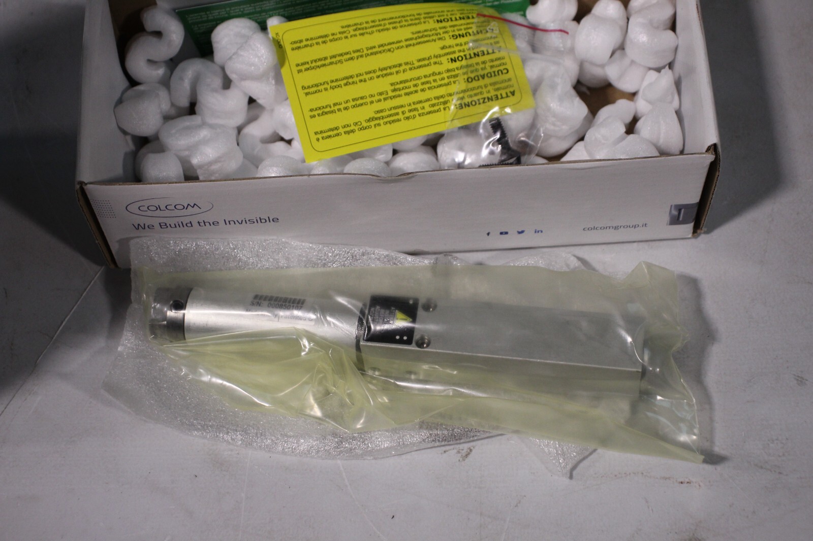 Colcom Evo Teknion Left Version Glass Shower Door Closer 845E10TN2