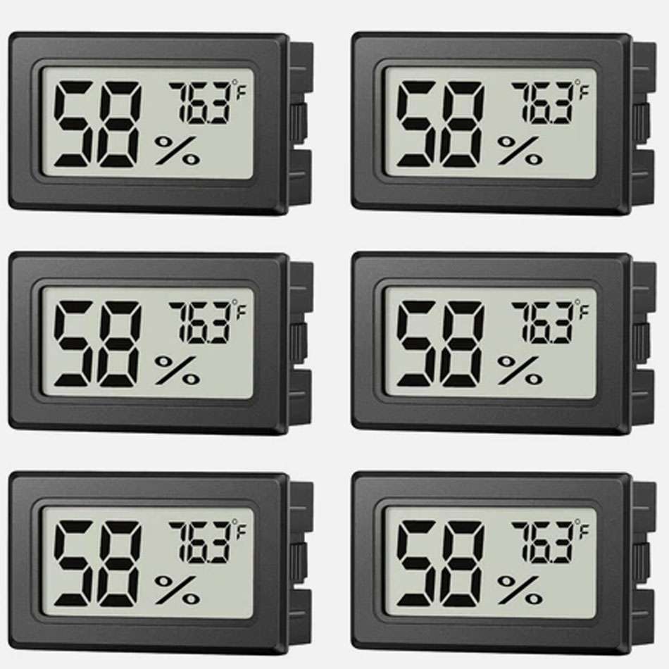 1-5X Humidity Meter Thermometer Digital LCD Indoor Temperature Hygrometer Tester