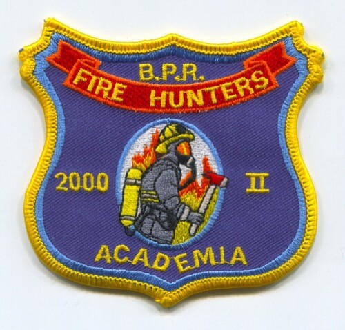 BPR Fire Hunters 2000 II Academia Fire Department Patch Unknown State