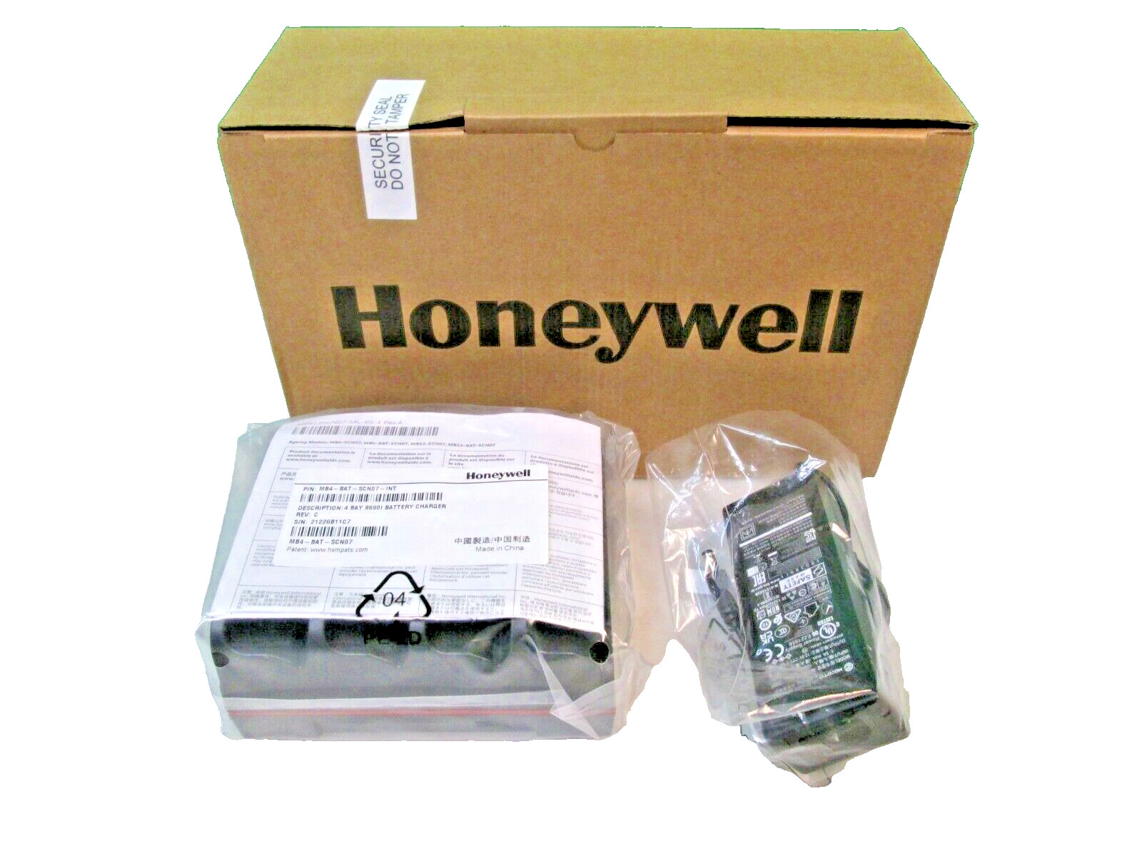 Honeywell MB4-BAT-SCN07 4-Bay Battery Charger For 8690i Mobile Scanners