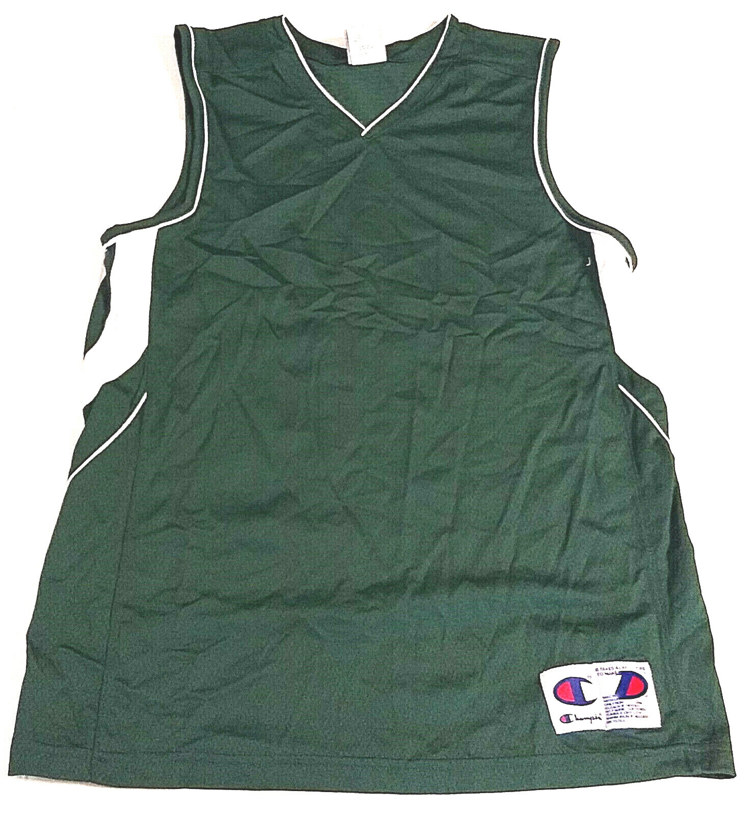 Champion Free Throw Double Dry Basketball Jersey, Green/White, XXXL, Free Ship!