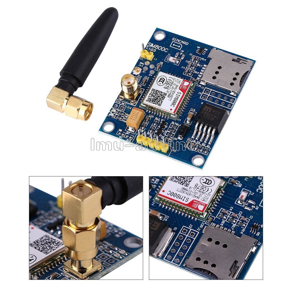 SIM800C GSM GPRS Bluetooth Module Development Board Quad Band with Antenna