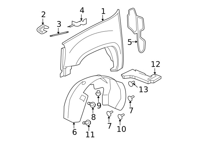 Genuine Multi-Purpose Bolt 11562172