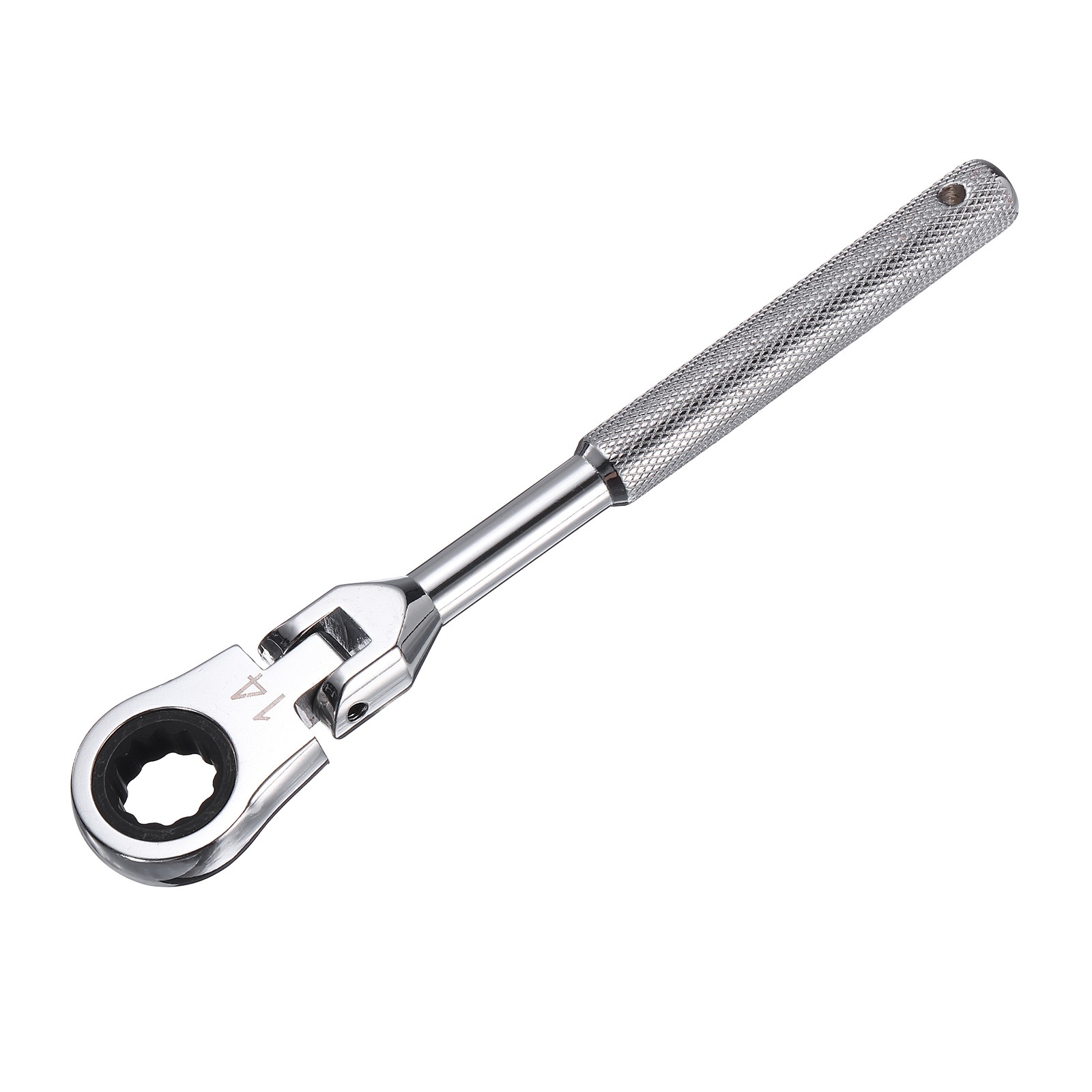 Flex Head Ratcheting Wrench 14mm Metric 72-Teeth Carbon Steel Ratchet Wrench