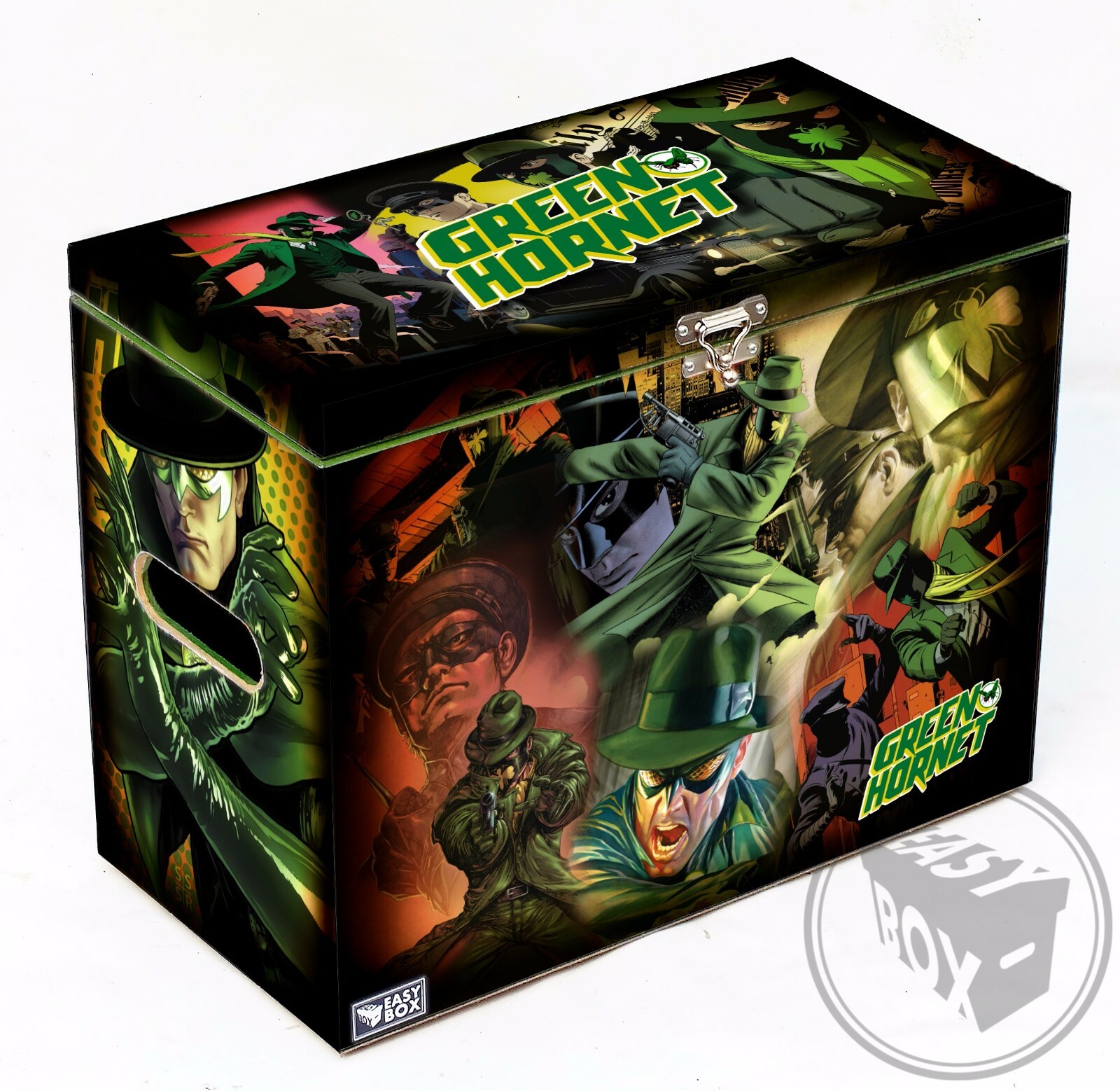 Green Hornet - Classic - Large Comic Book Hard Storage Box Chest MDF