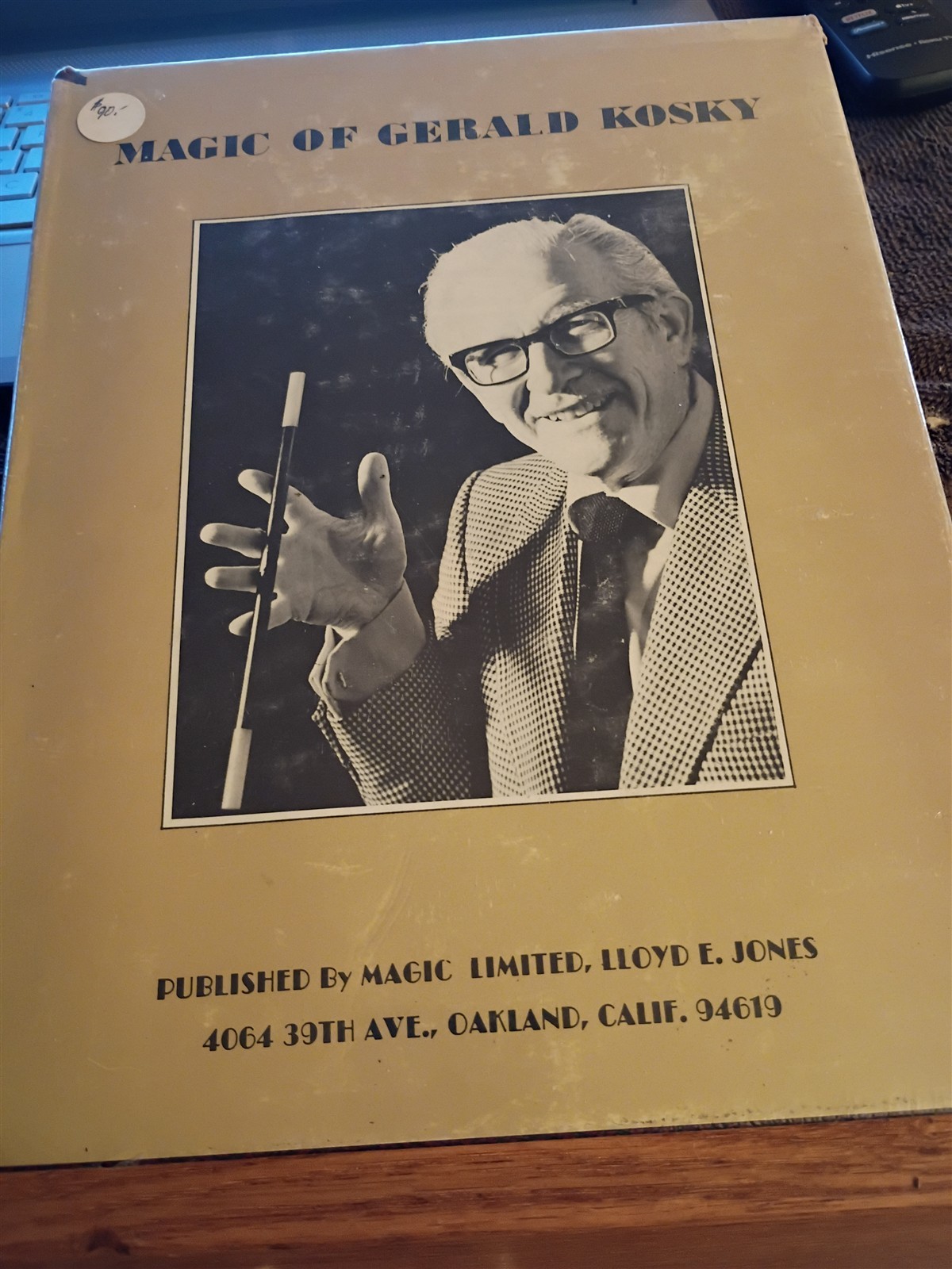 Magic of Gerald Kosky Magic Limited LLoyd E Jones Book OOP