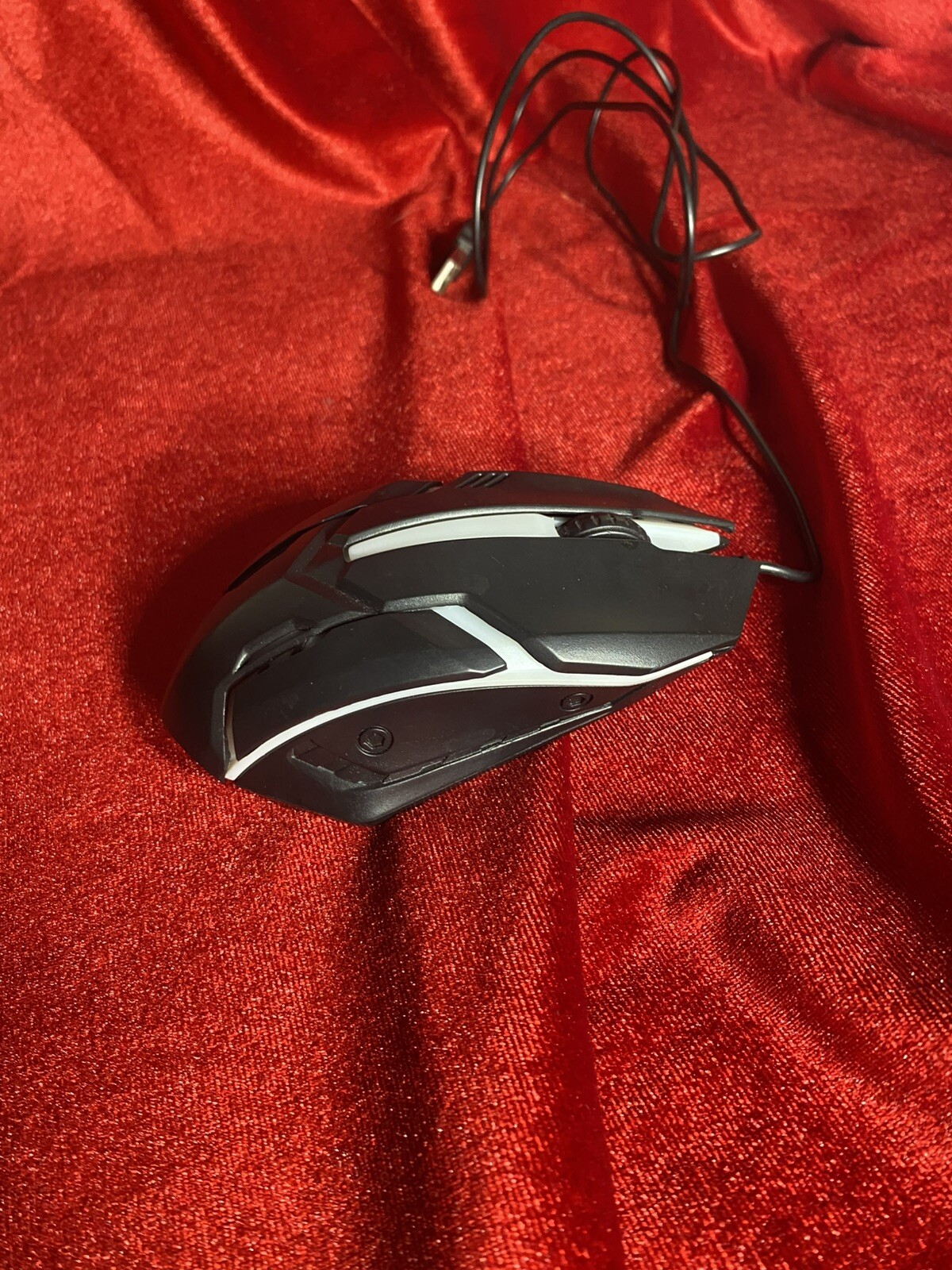 Youse Model YU1252 USB Wired Black Mouse Very Good