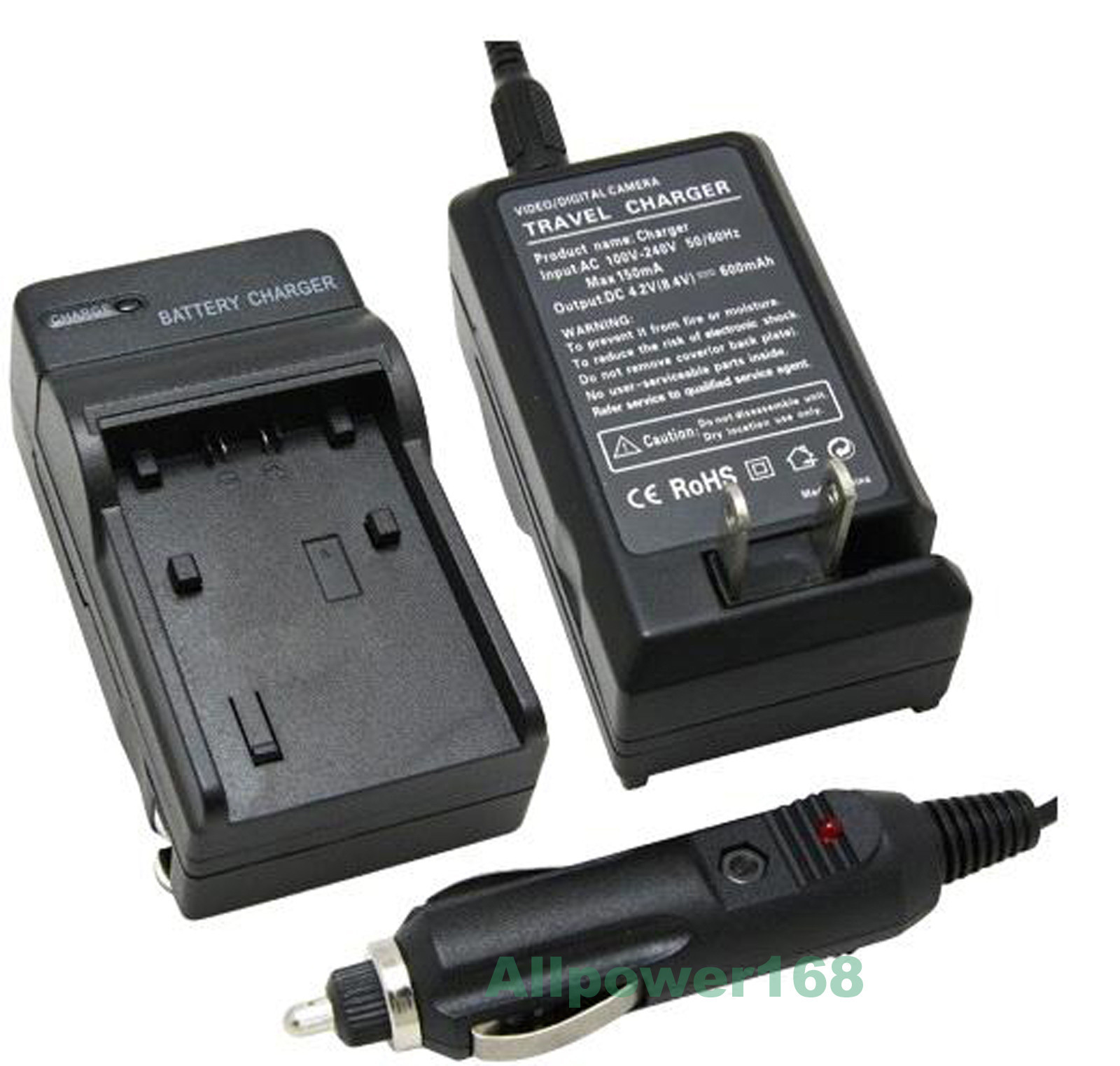 Battery Charger for JVC GR-D250U GR-D372U BN-VF707 GRD250U GRD250US Camcorder
