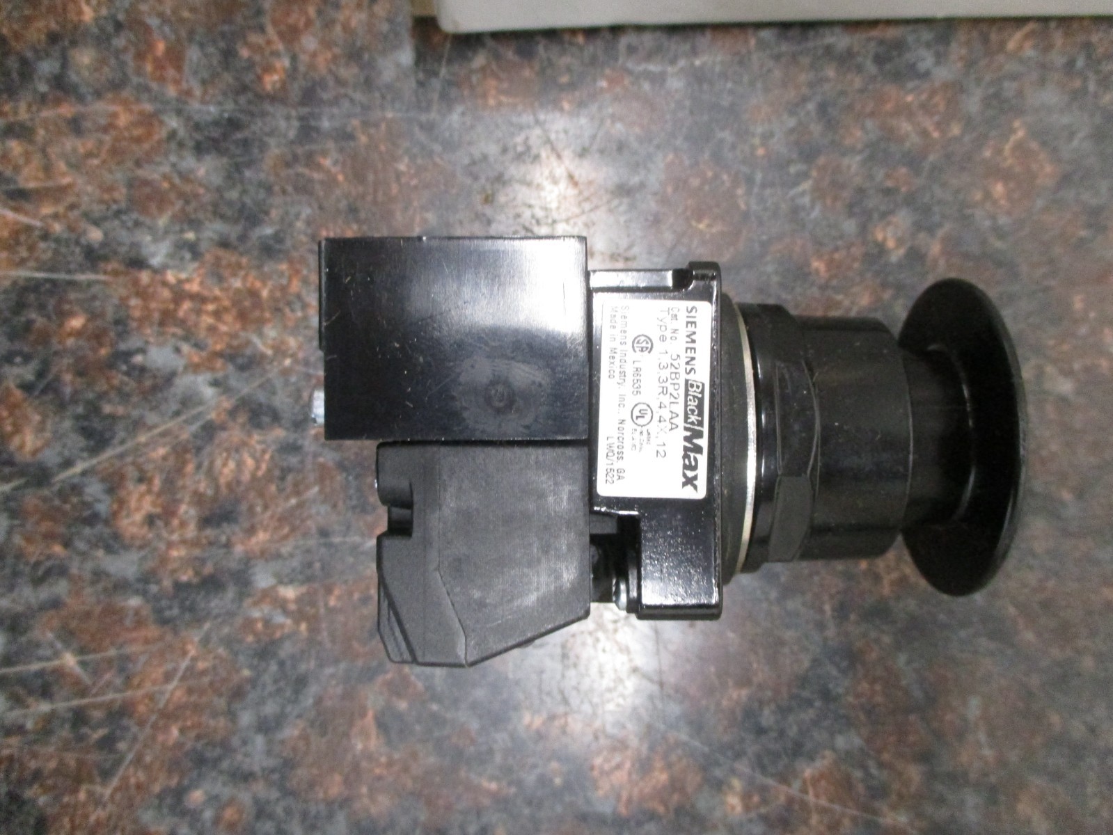 NEW Siemens 52BP2LAA Push Pull Operator Led Module BLK-CLEAR FREE SHIPPING
