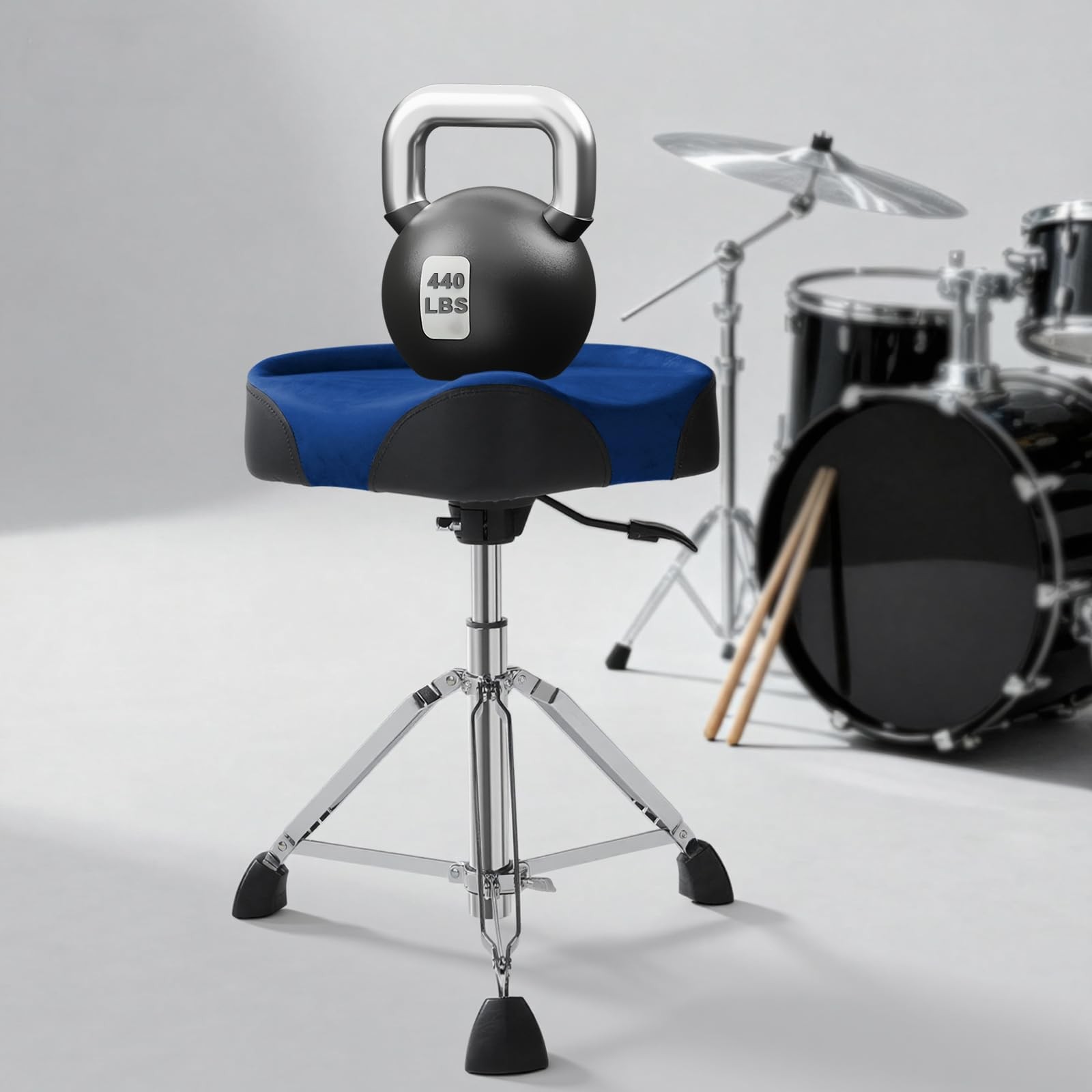 Saddle Drum Throne, Hydraulic Drum Throne, Disassemble Heavy Duty Drum Seat, ...