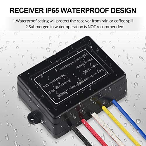 12V 250A Winch Solenoid Relay Contactor+2pcs Wireless Winch Remote Control