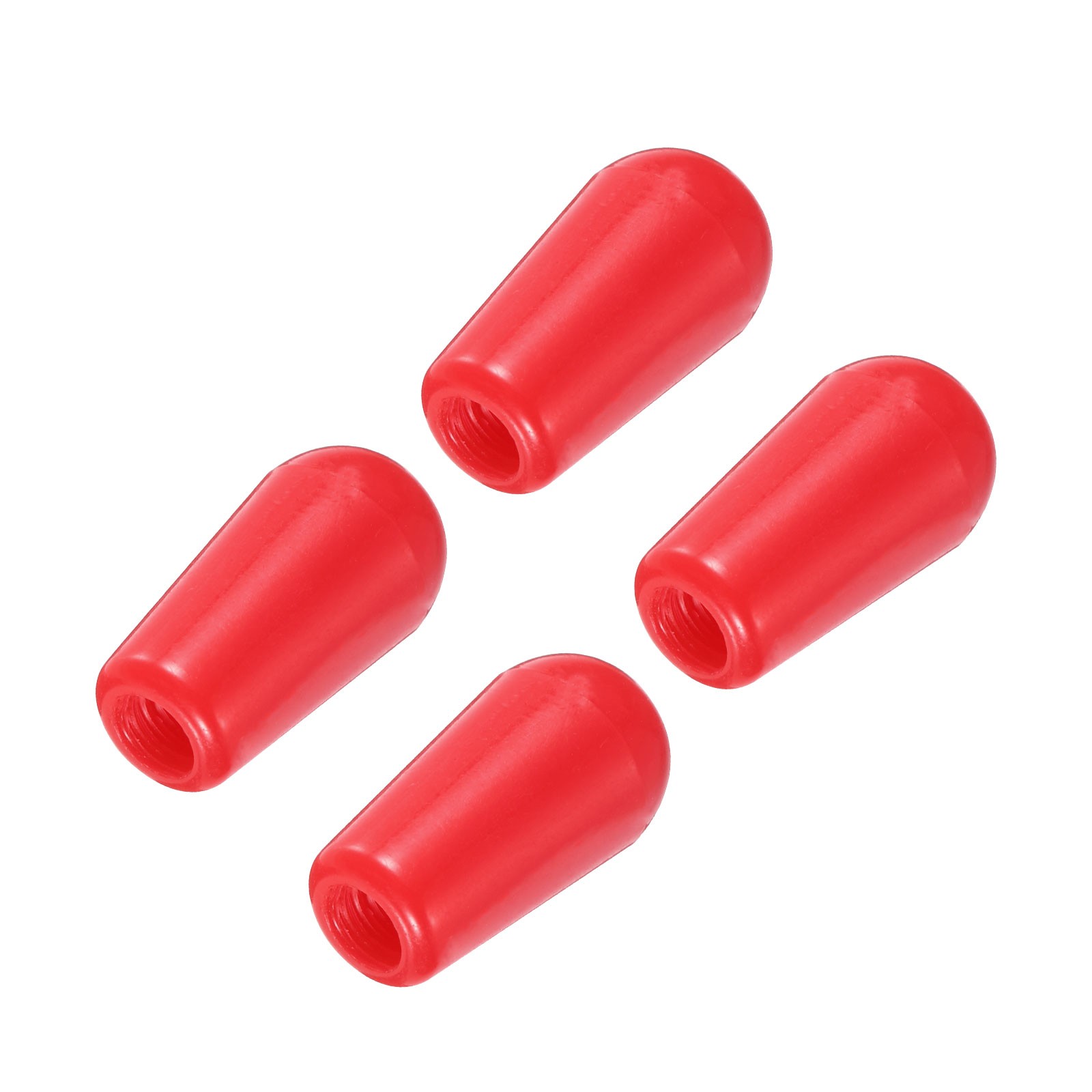 4Pcs Guitar 3 Way Pickup Switch Tip M3.5 for LP Electric Guitar Red