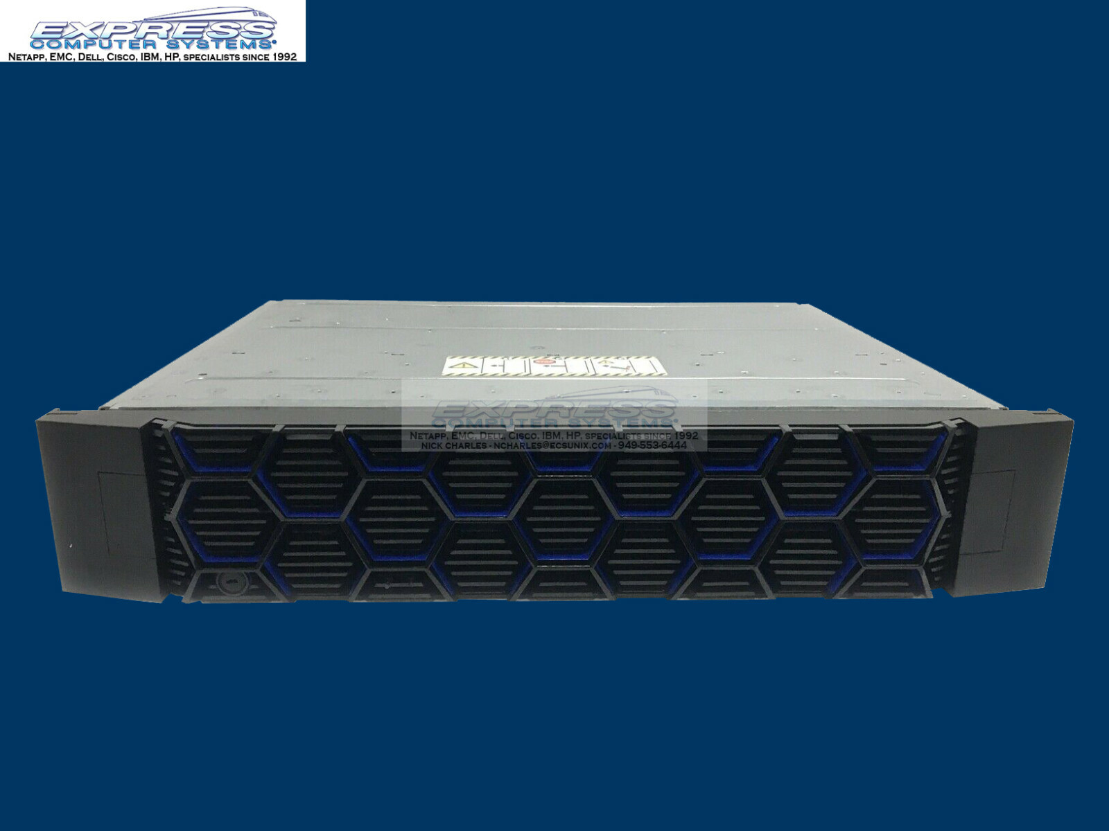 EMC Unity D3122F DAE w/25x D3-2S10-1800 1.8TB 10K 12G SAS Unity 300 400 500 600