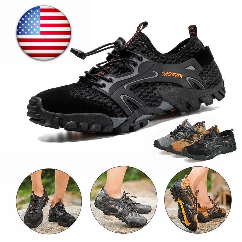 Mens Water Shoes Quick Dry Barefoot Swim Diving Surf Aqua Sport Beach Walking