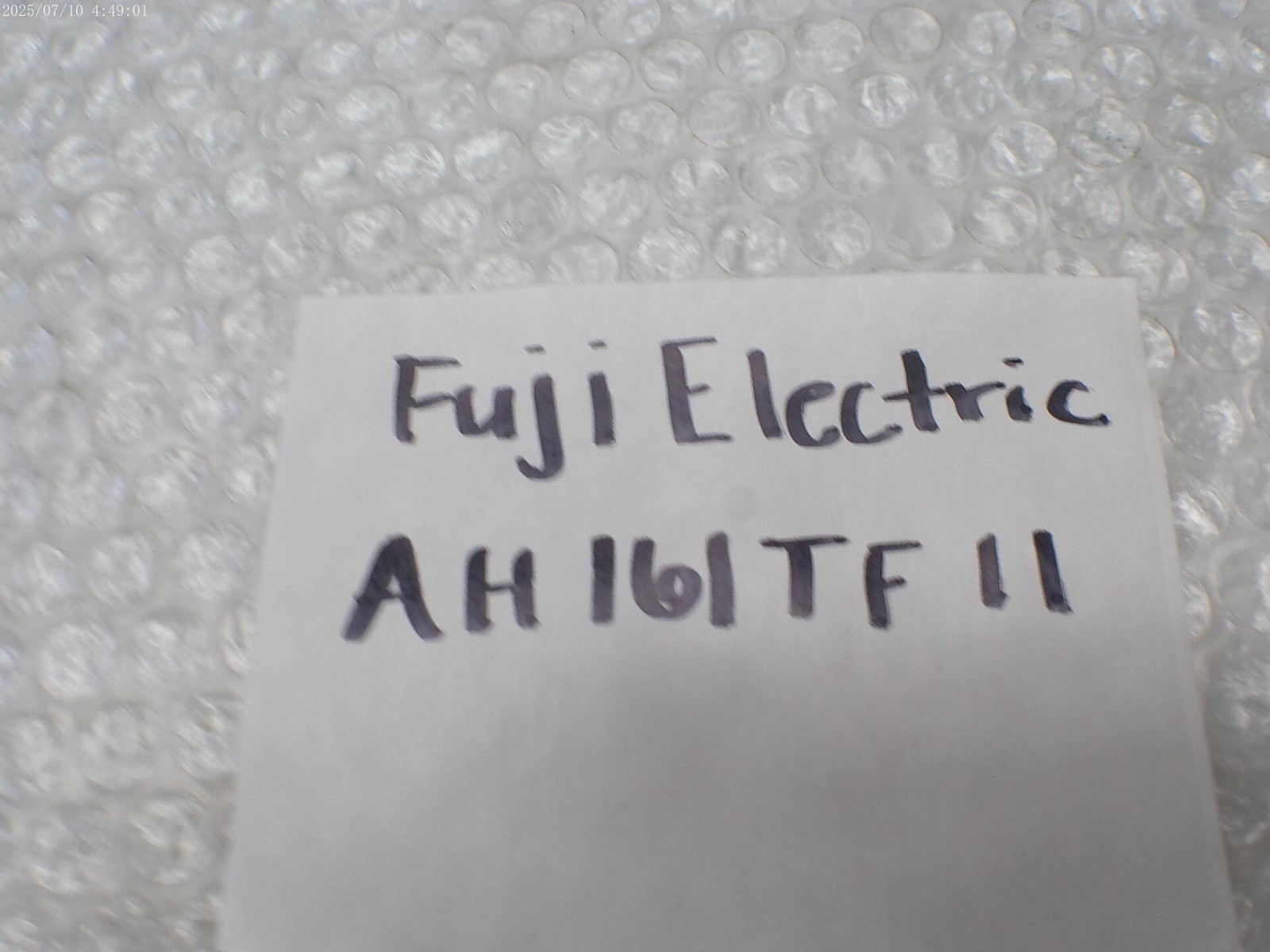 FUJI ELECTRIC AH161-TF11 PUSHBUTTON RED NSNP